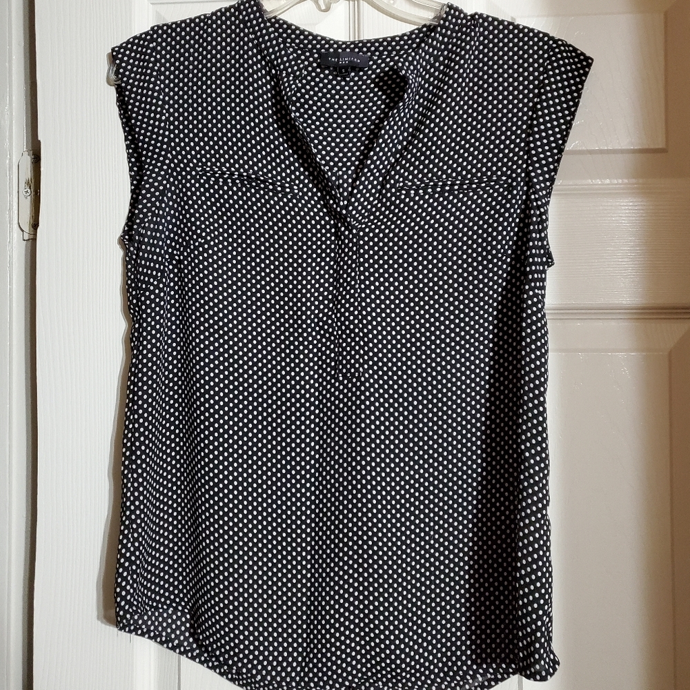 Polka dot dress tank
